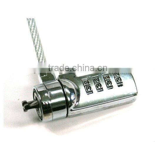 4 digital combination LAPTOP LOCK COMBO laptop lock security cable computer lock