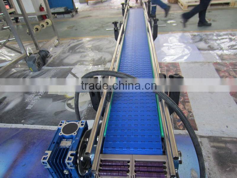 plastic chain belt conveyor/table top modular conveyor