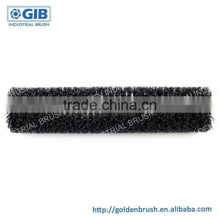 Nylon Spiral Brush, Black Straight Nylon Coil Brush, Outside Diameter 52 mm