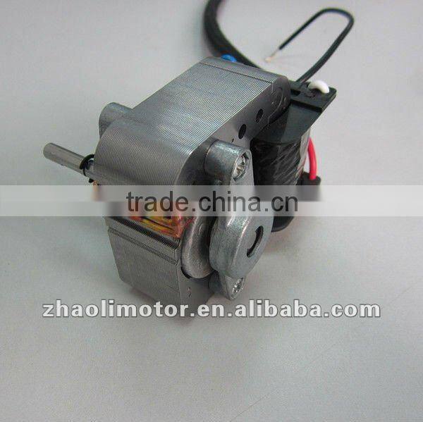 Motor ac Shaded Pole Motor YJ62-25: 220V,50hz,2500-3000rpm,CL.B electromotor electric motor specifications