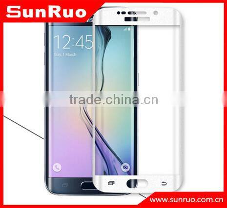 3D full cover tempered glass screen protector for Samsung galaxy s6 edge/S6 edge Plus,for Samsung S6 edge tempered glass