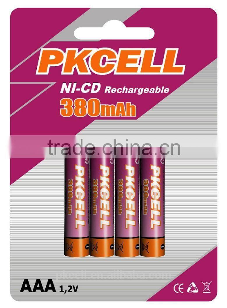 Ni-CD 9.6V AA size Battery 500mAh battery pack cell 700mah
