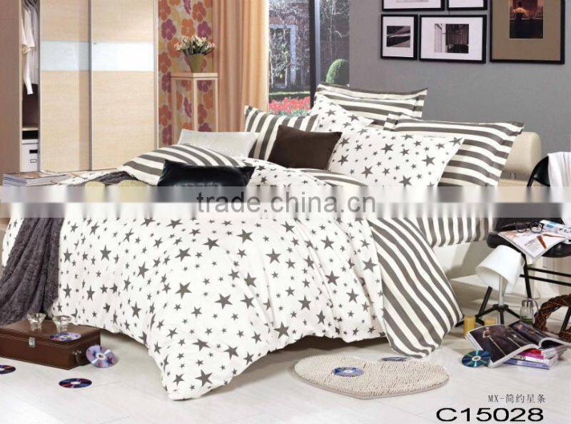 pigment print bedding set latest design bed sheet