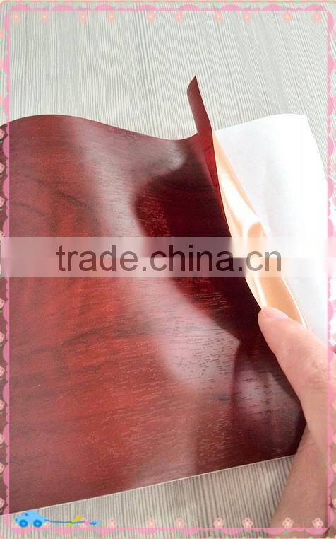 laminate matt color embossed decorative pvc self adhesive film