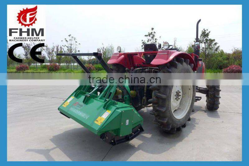 2015 new style Changzhou farmer helper CE tractor mulcher forestry mulcher