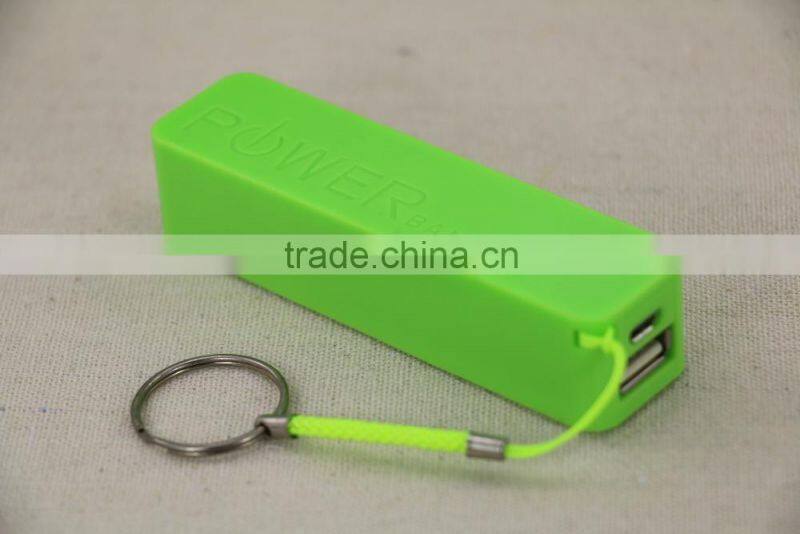 Custom logo Free sample 2000mAh USB Emergency Cell Phone battery charger
