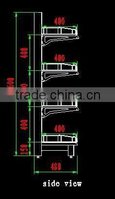 supermarket shelf(with cell back plate)