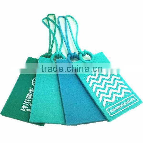 Contemporary best sell oem cheap silicone luggage tag