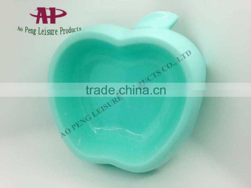 New Selling Green Apple Shape Pet Feeder