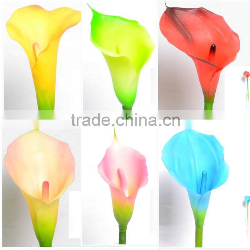 Nearly Natural Calla Lily Stem In Mixed Color