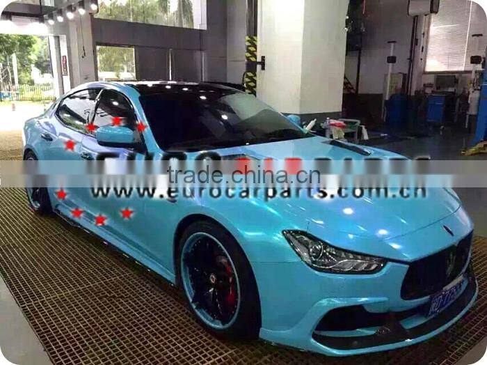 NEW NEW!!!For masa-rati to ghi-bli ASPEC-style body kit 2013 UPGRADE FRP WITH CARBON 1:1