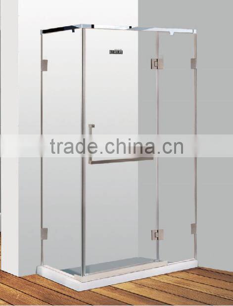 stainless steel frame design shower screen B191