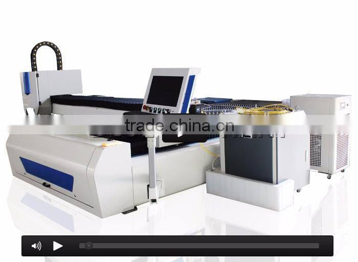 1200w Fiber laser cut metal shapes , fiber laser cutting machine for stainless steel