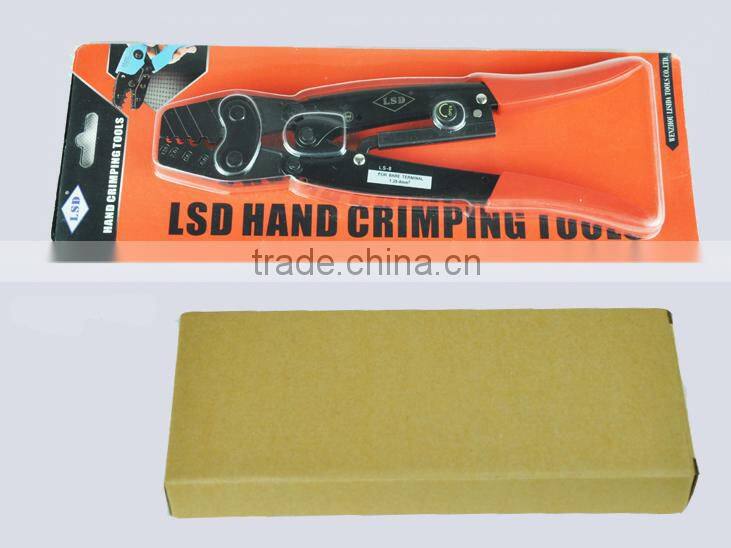 Hand Tools Supplier High Quality Pin Terminal Crimping Tool For non-insulated cable links LS-8