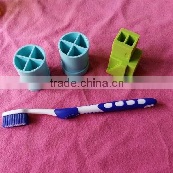 Daily necessities plastic toothbrush holder with cover