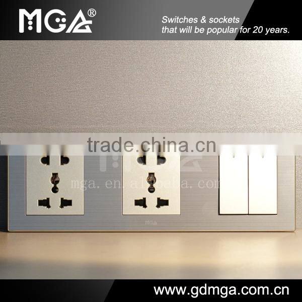 switches and sockets in any combination