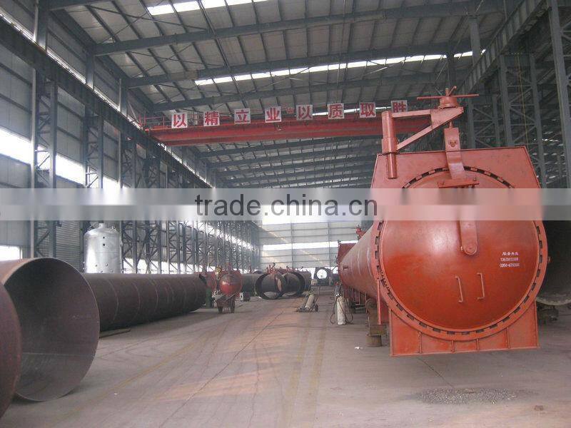 Horizontal and Industrial High Pressure Autoclave for Tires