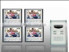 7 inch video intercom video doorphone for flatlet dvr ip video door bell