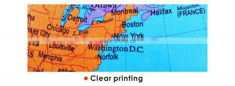 Good Quality PVC Rotating Globe