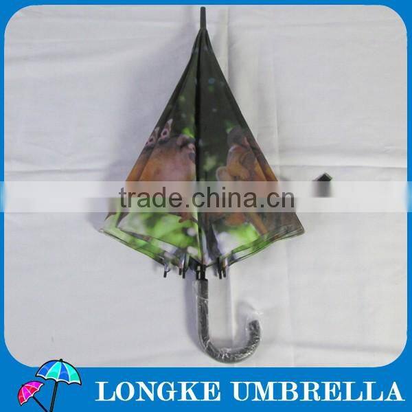 animal printing walker umbrella straight umbrella