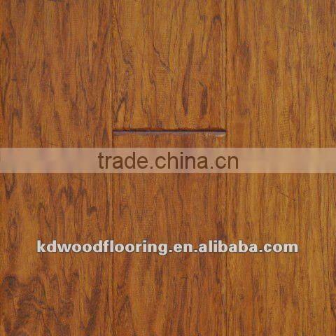 Dark color Hickory engineered wood flooring