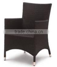 PE rattan Chair and table rattan garden furniture canteen tables and chairs