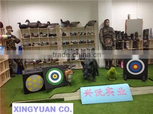 PU add XPE core shooting archery target boar, 3d archery target boar