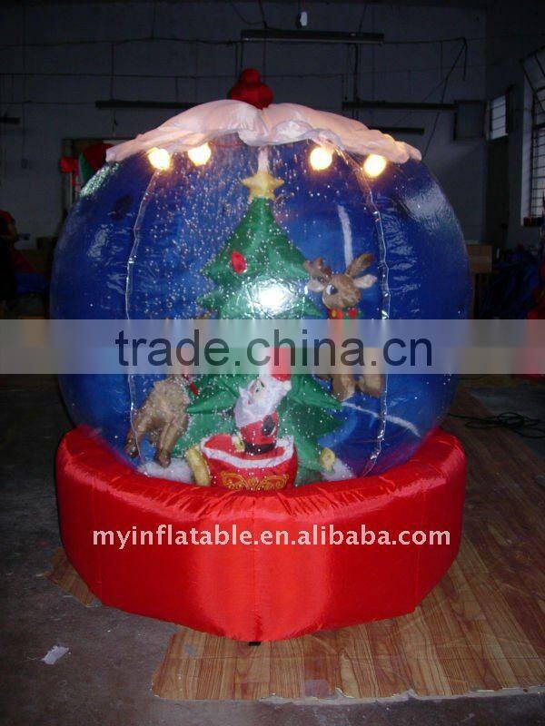 christmas inflatable santa