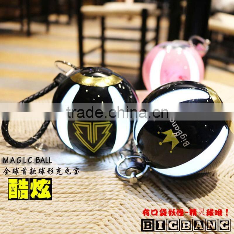 2016 New Arrival Pokeball Power Bank For Mobile Phone 10000mah Pokemon Go Power Bank