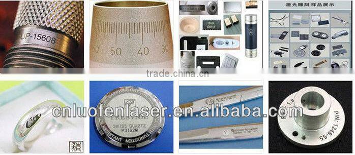 10w 20w laser machine engrave on metal and nonmetal