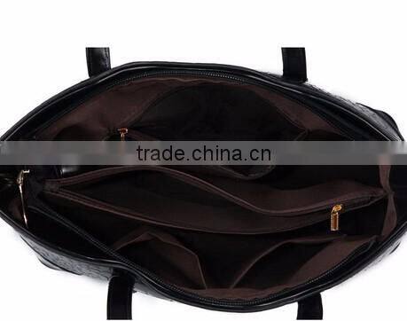 Boshiho new arrival item Faux Crocodile Leather woman lady handbag