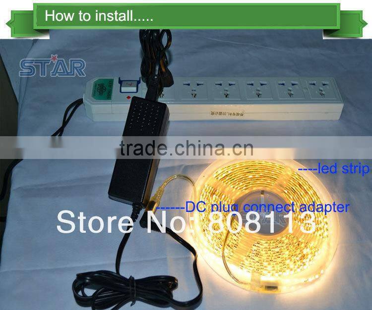 smd led strip 5050 300led 5M flexible strip light for decoration strip
