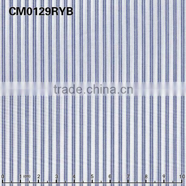 James Classical High Density/Quality 100%Cotton Yarn Dyed Plain Weaving Stripe/Check/Plaid Shirting Fabric