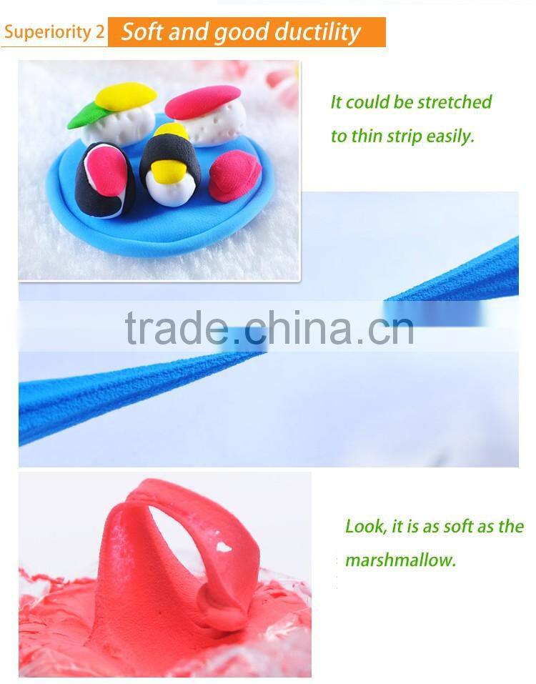 Wholesale High Quality Clay Mixed Color DIY Super Light Clay For Kids Education Toys