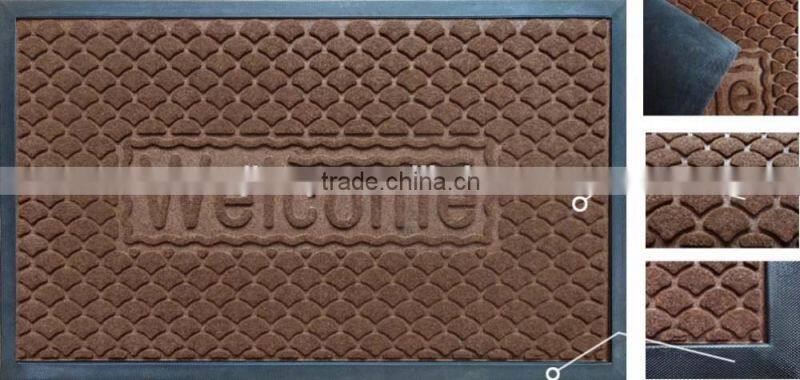 wholesale ecycled needle punch door mats