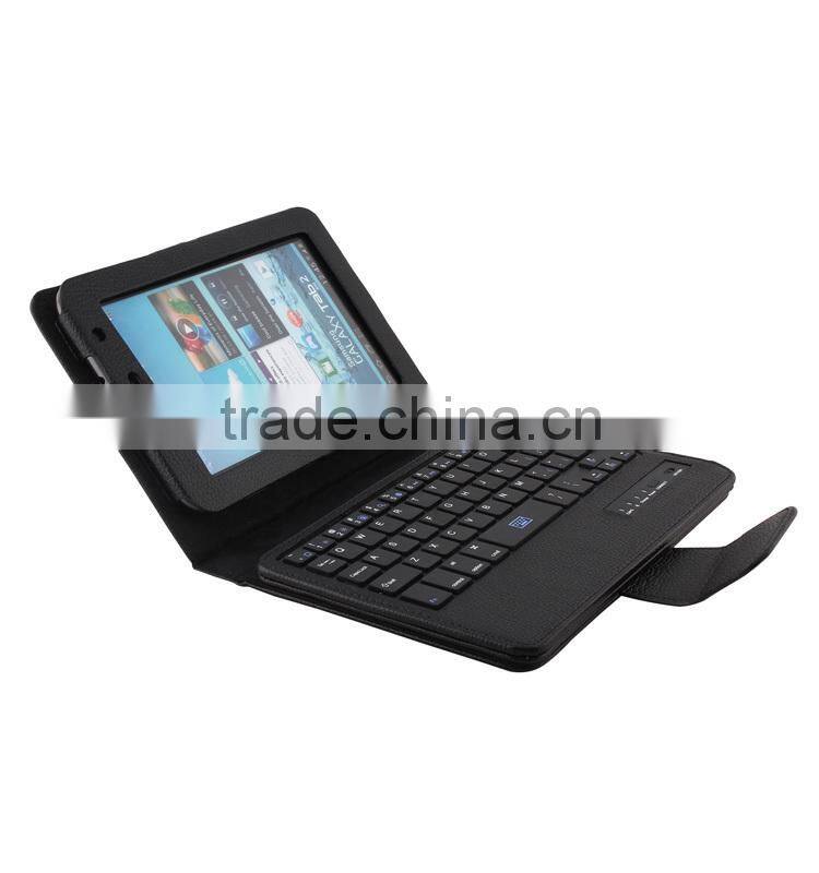 Fashion design good performance bluetooth keyboard case for samsung galaxy tab 3 7.0 p3200 made in china