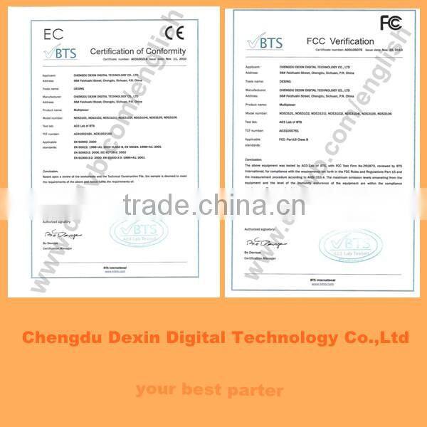 6 tuner and ASI in , ip out multiplexer analog rf to Ip converter