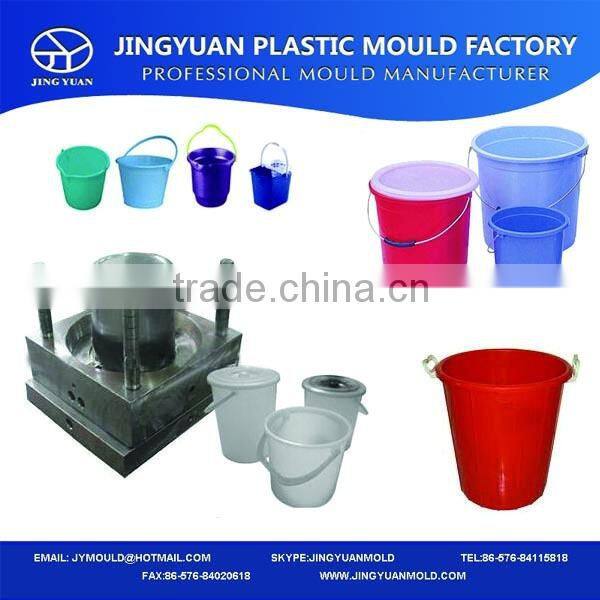China Taizhou supplly Beryllium copper 10L plastic injection barrel/bucket/pail mould/mold making