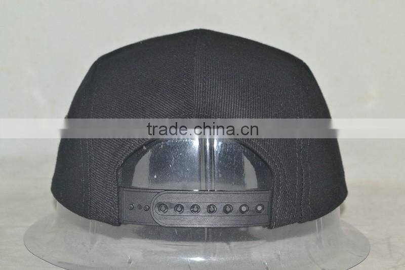 Guangzhou hat factory professional custom 5 panel 100% cotton embroidery + print logo Flat brim hat