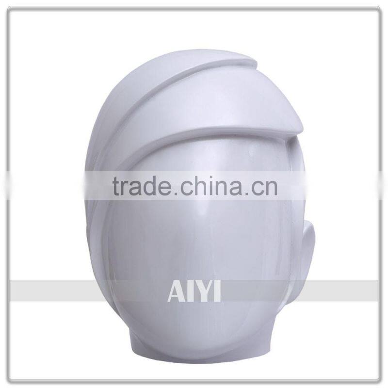 glossy mannequin head for hat or glasses