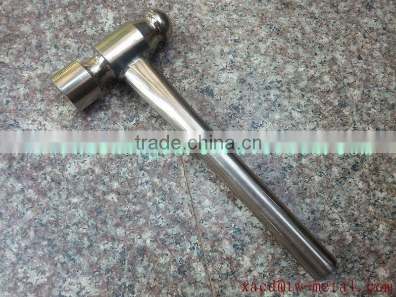 Light weight titanium hammer Customized titanium bicycle tools hammer XACD titanium bike tools hammer