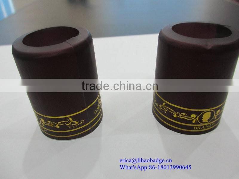 PVC heat shrinkable film Wine capsule,Custom Wine Bottle Shrink Caps