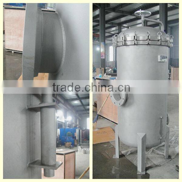 stainless steel water treatment bag filters housing made in China