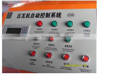 Glazed Tile roof cold Roll Forming Machine steel profile aluminum machine glazed steel tile