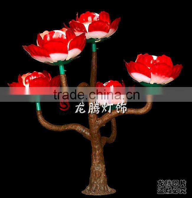 led landscape artificial tree light