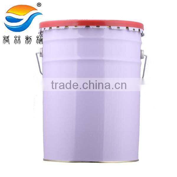20L flower lug lid tin bucket for paint
