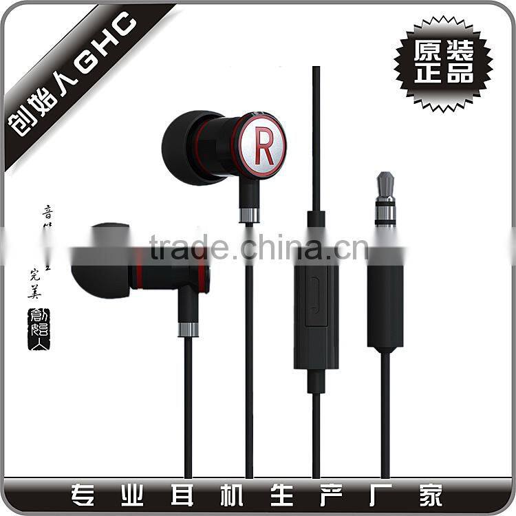 bulk metal earbuds production with factory price