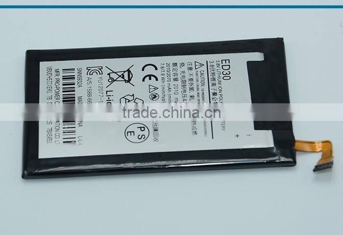 Standard battery type high capacity li ion batteries 2000mah Original Quality Phone Battery ED30 For Motorola Moto BATTERY
