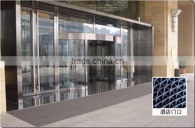 anti slip pvc s type mat for bathroom, kitchen