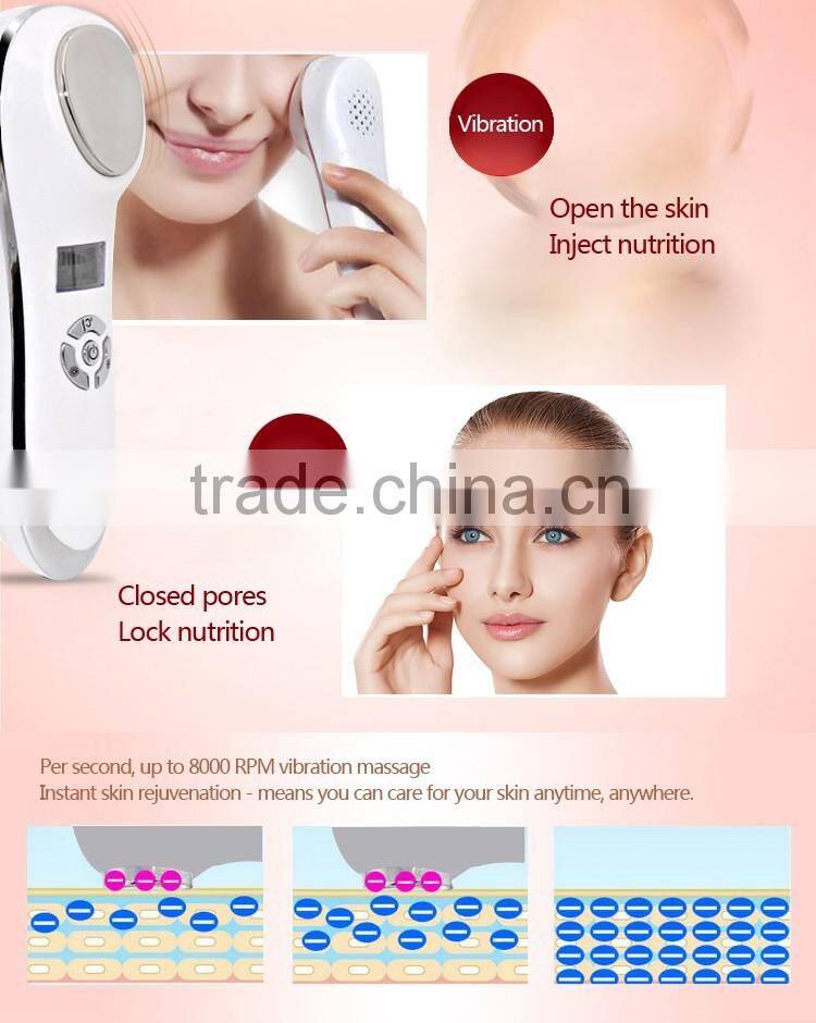 Cold and Hot Light Spa face tight skin care device